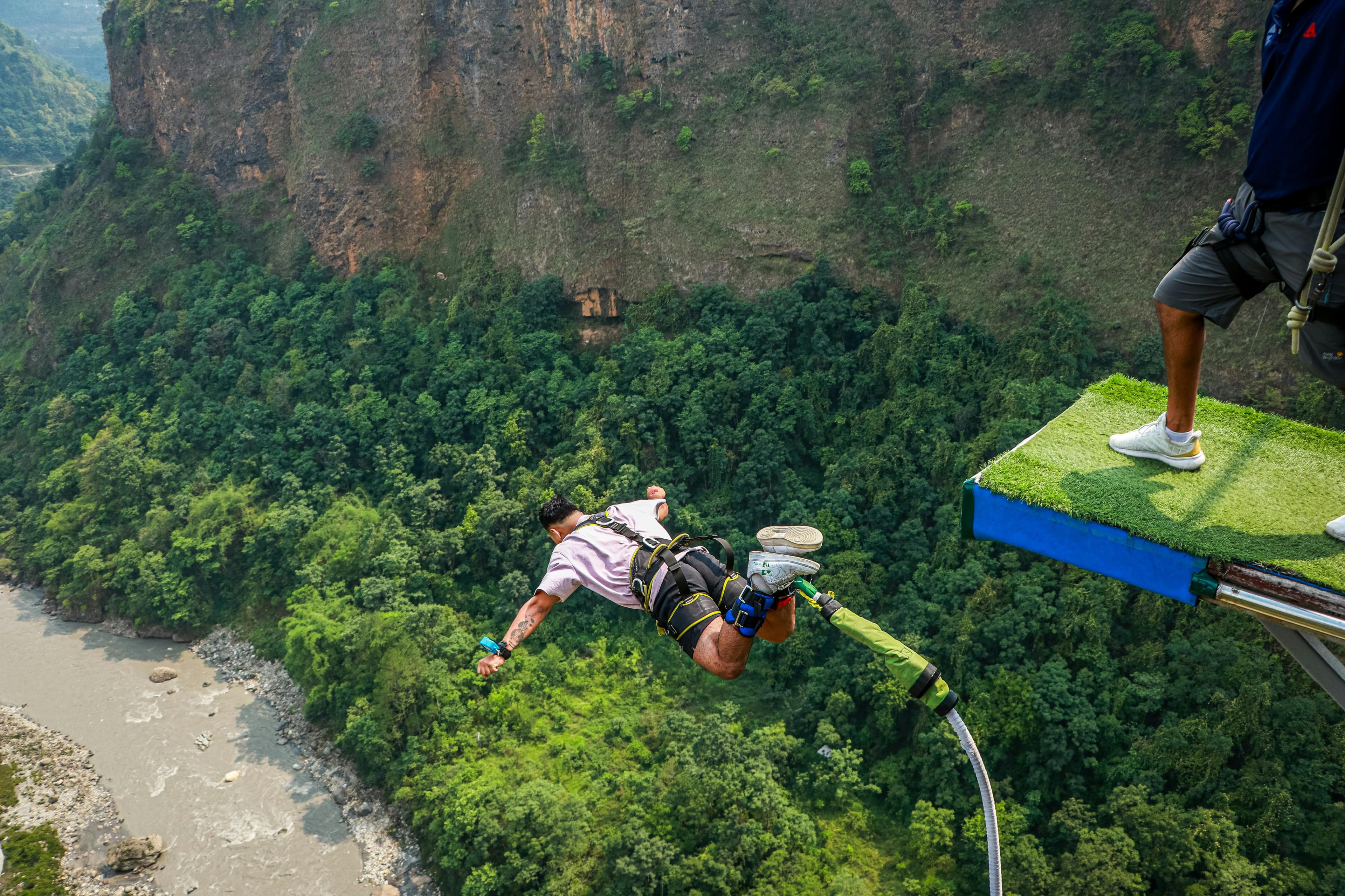 Bungee Jumping in Rishikesh India 1